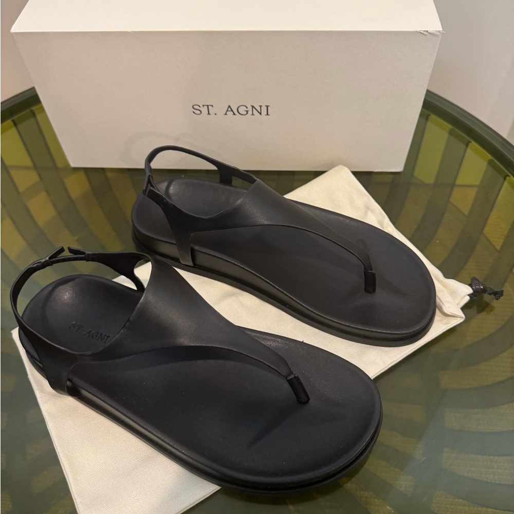St Agni thong sandal